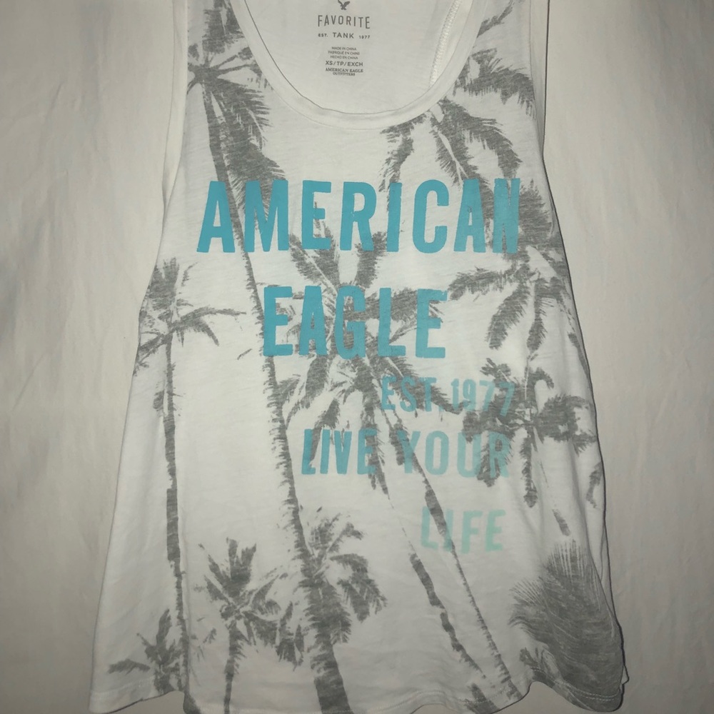 American Eagle palm tree tank